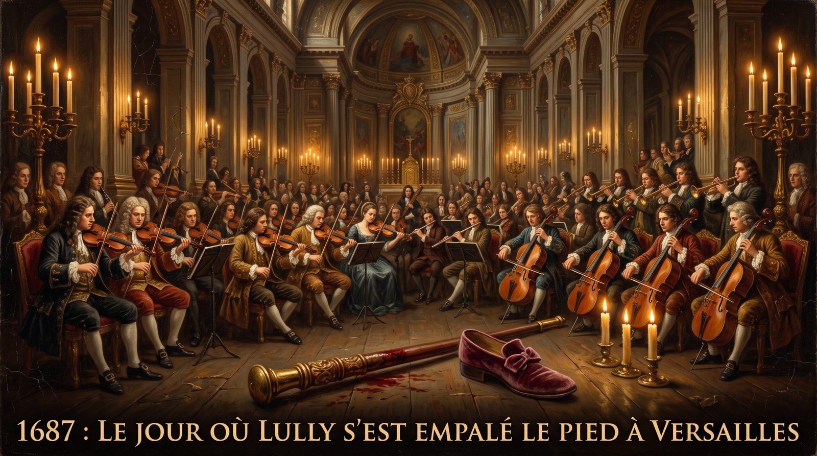 Jean-Baptiste Lully : L’Incroyable Destin du Compositeur Terrassé par sa Propre Mesure